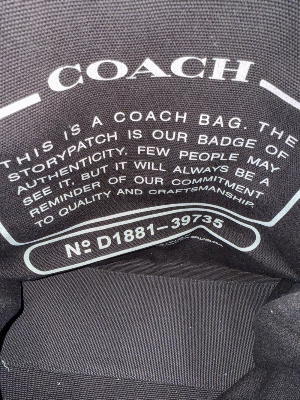 Coach Black Floral Tote with Rainbow LOVE Logo - Picture 6 of 7